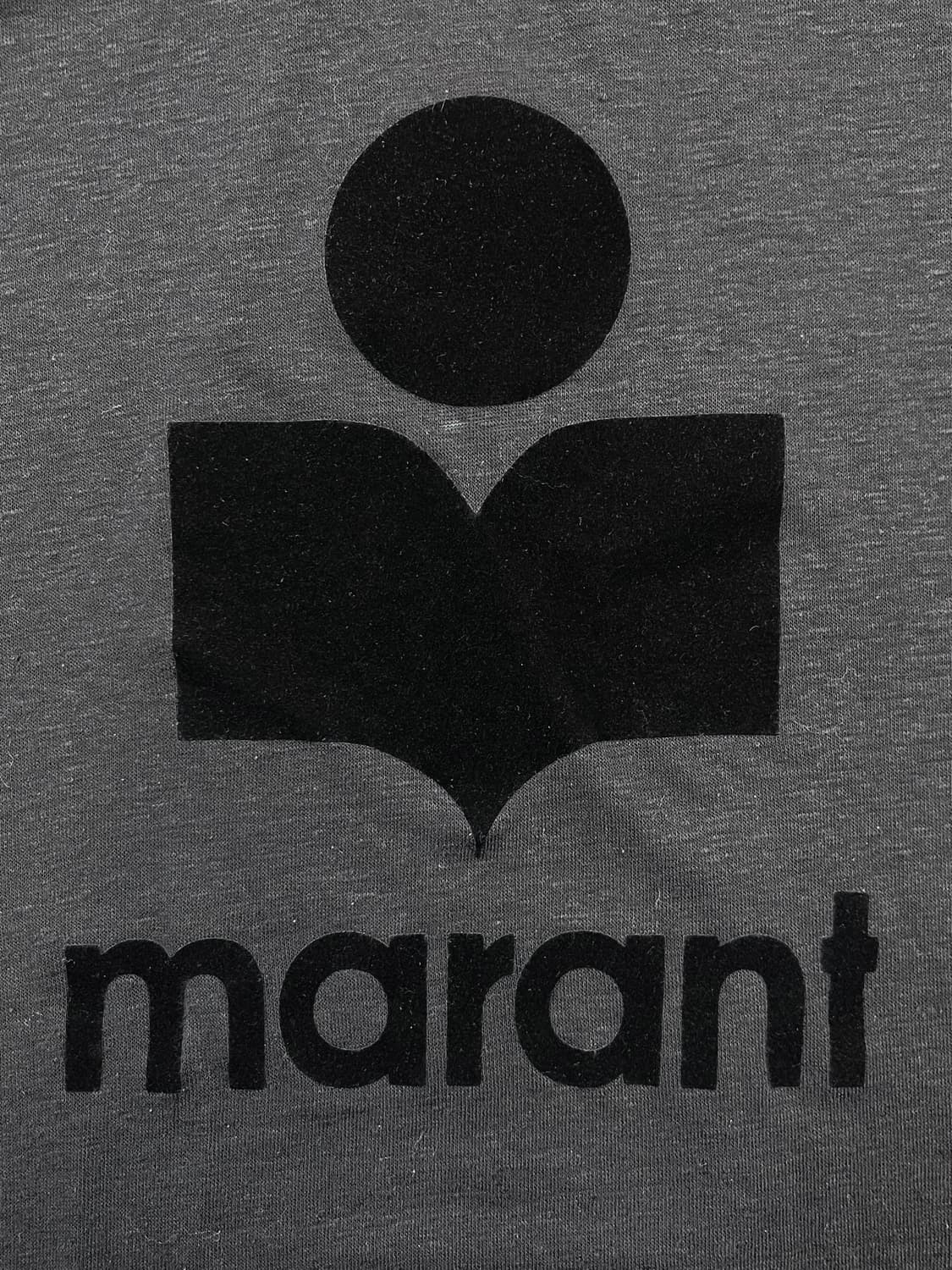 이자벨마랑 밀리 빅 로고 코튼 롱슬리브 상품이미지4