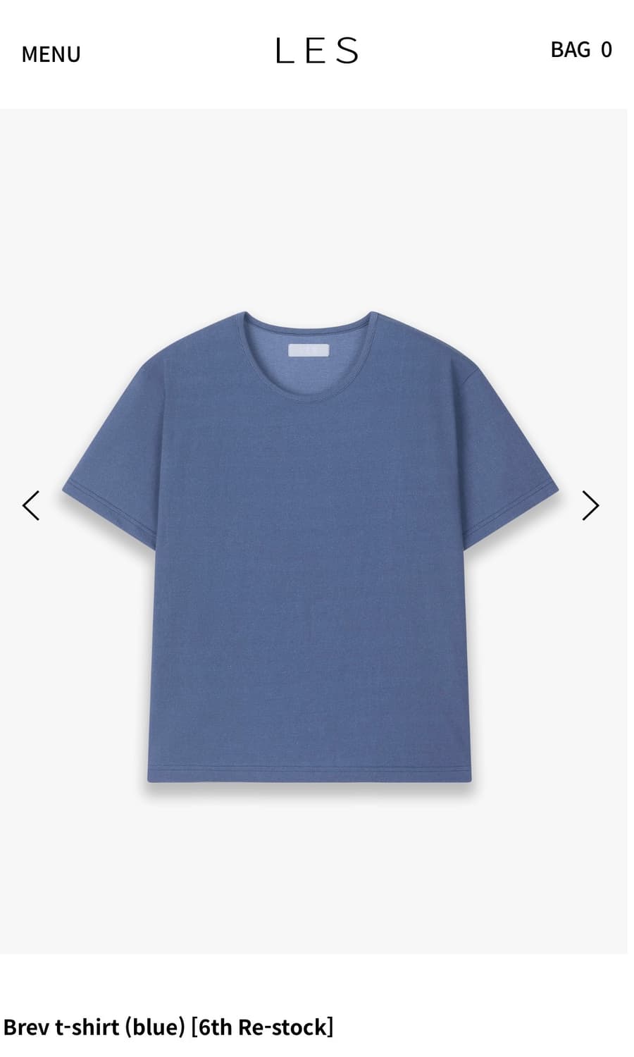 Brev t-shirt 2size 상품이미지1