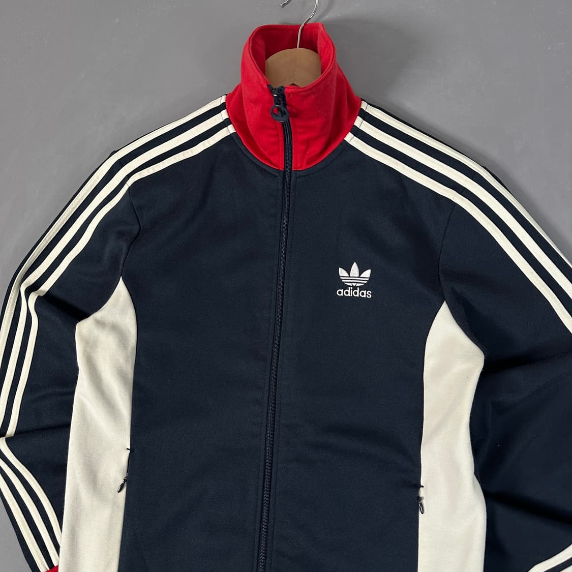 아디다스 유로파 트랙탑 져지 남빨 레드 네이비 100 [021905] 상품이미지4