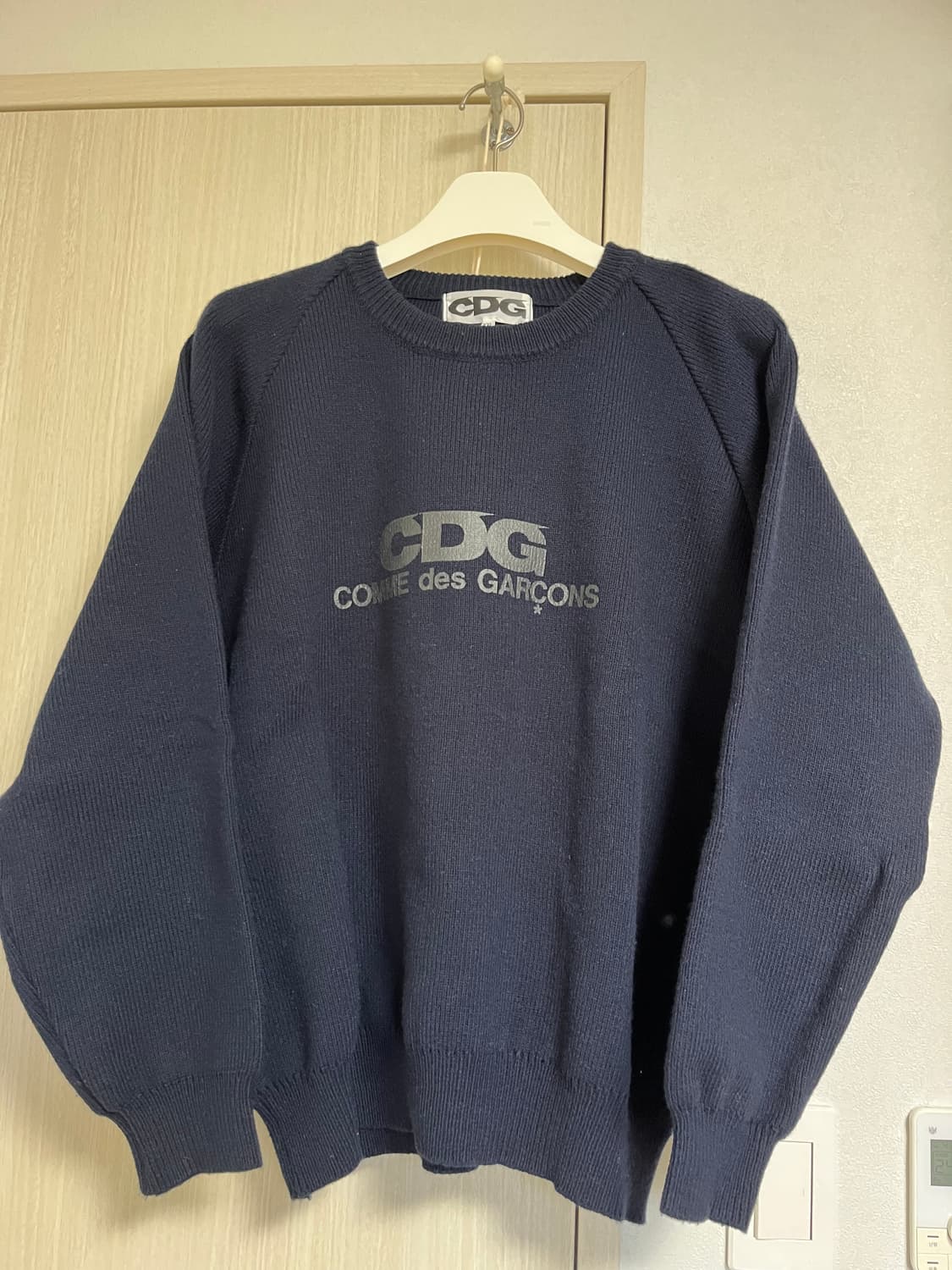 CDG 스쿨 풀오버 네이비 상품이미지1