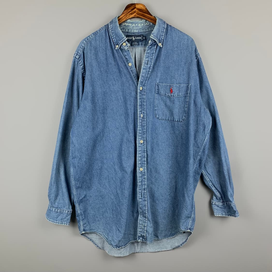 폴로 랄프로렌 포켓 데님 셔츠 상품이미지2