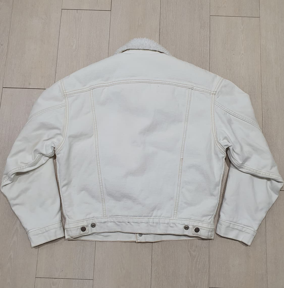 리바이스 빈티지 90s 쉐르파 트러커 자켓 화이트 (100) 상품이미지2