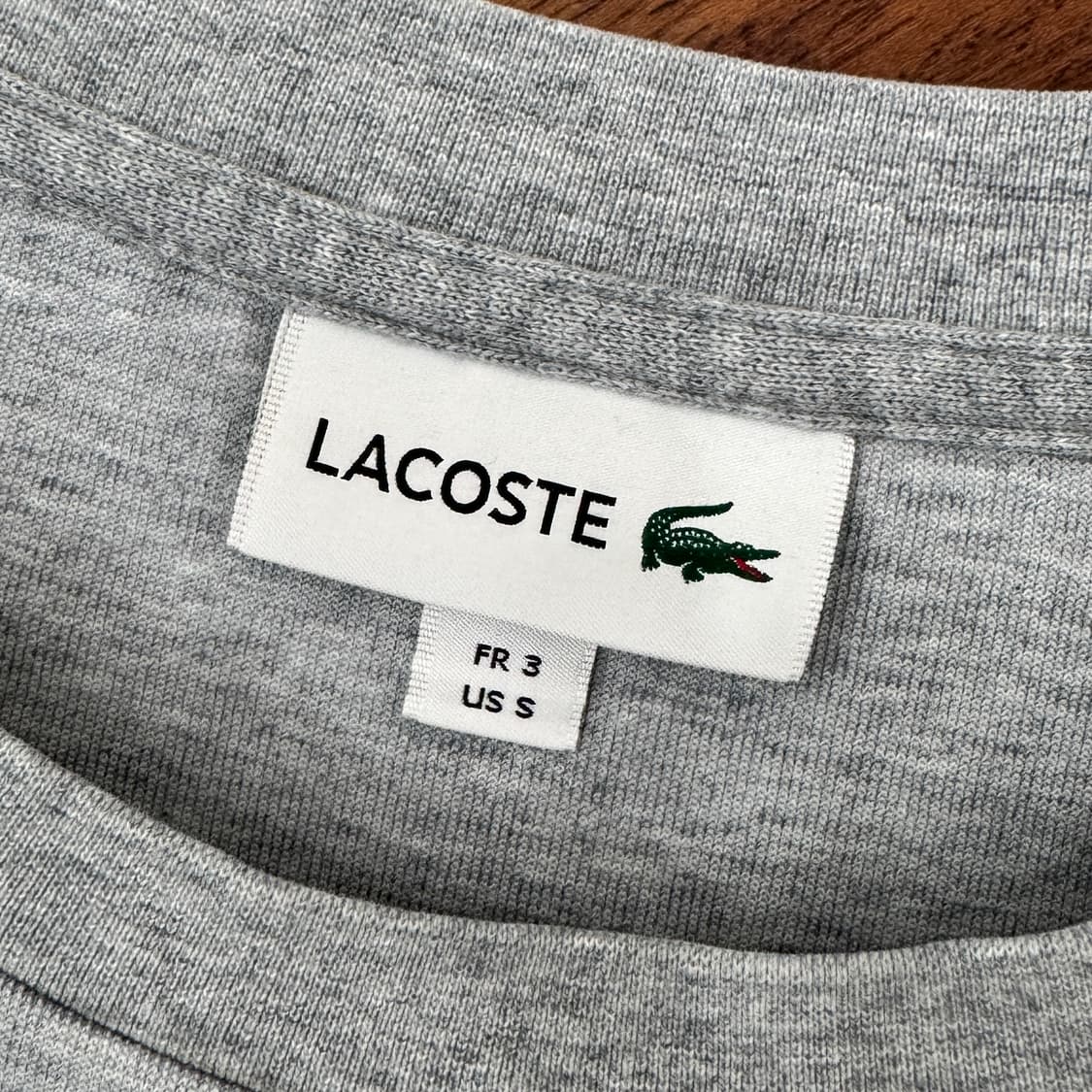 95 라코스테 라운드 맨투맨 티셔츠  상품이미지3