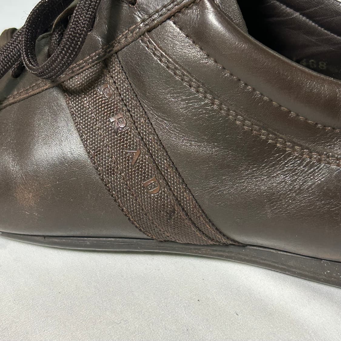 Prada sports leather sneakers 상품이미지7