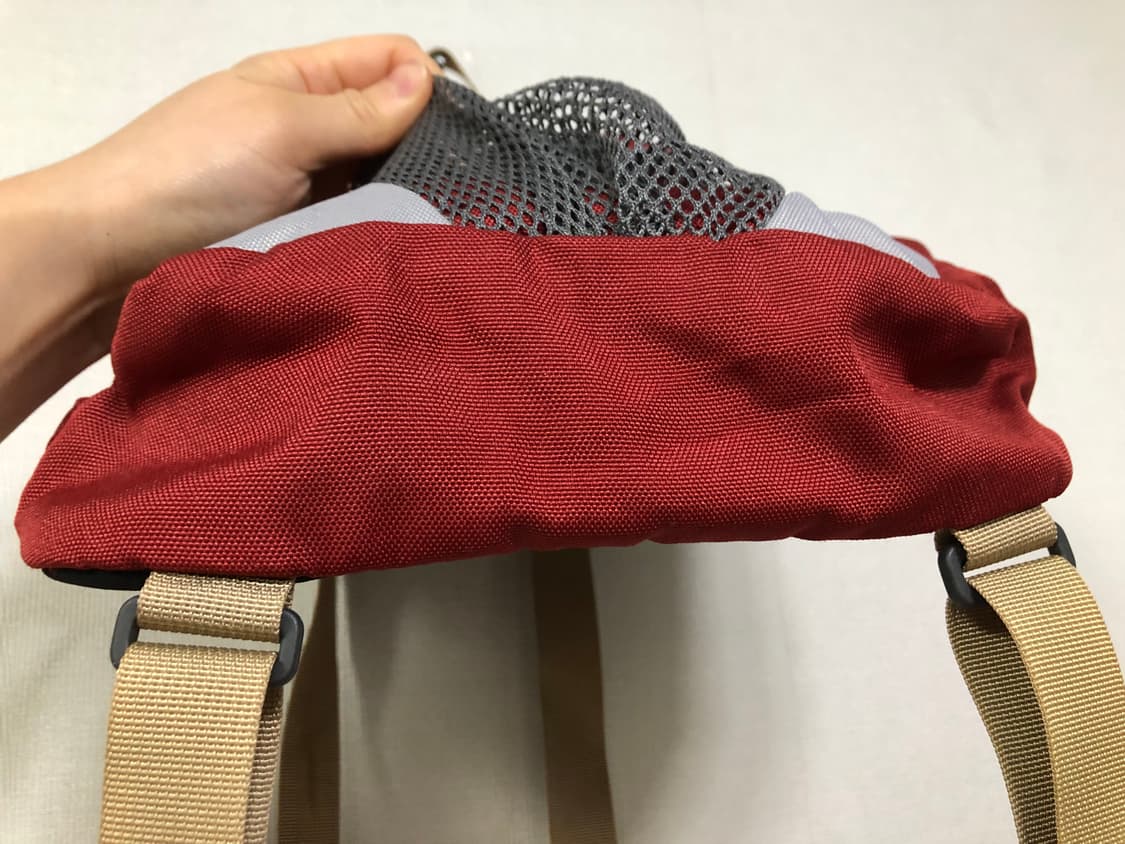 노스페이스 가벼운 미니 트레킹 등산 고프고어 백팩 배낭 _ 딥레드 상품이미지4