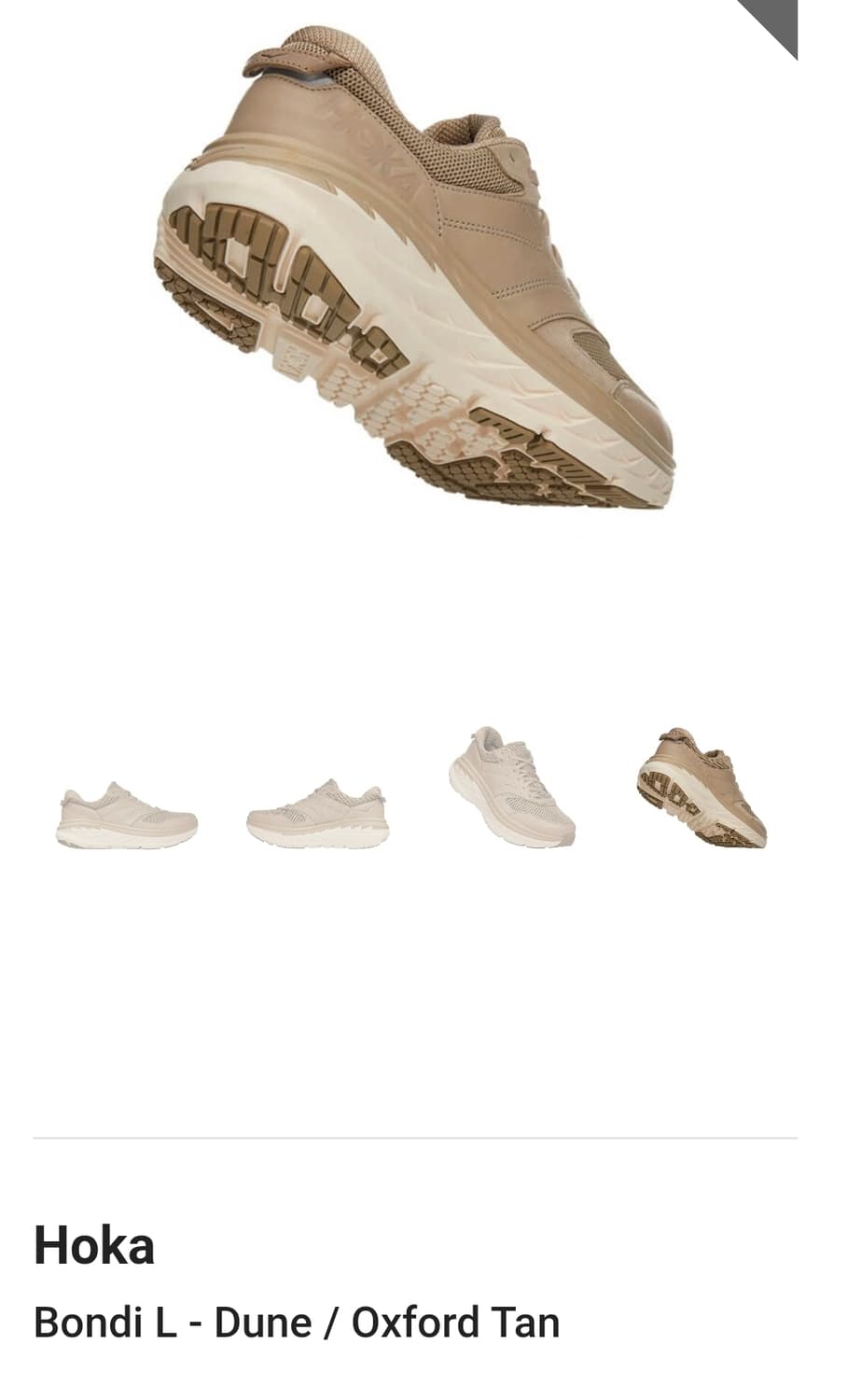 호카 본디L 옥스포드 탄 상품이미지3