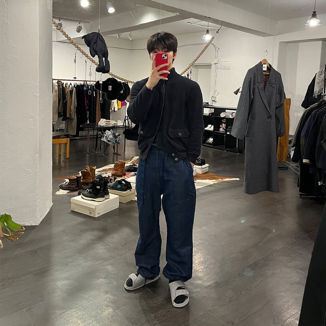 니들스 오버사이즈 데님팬츠 상품이미지6