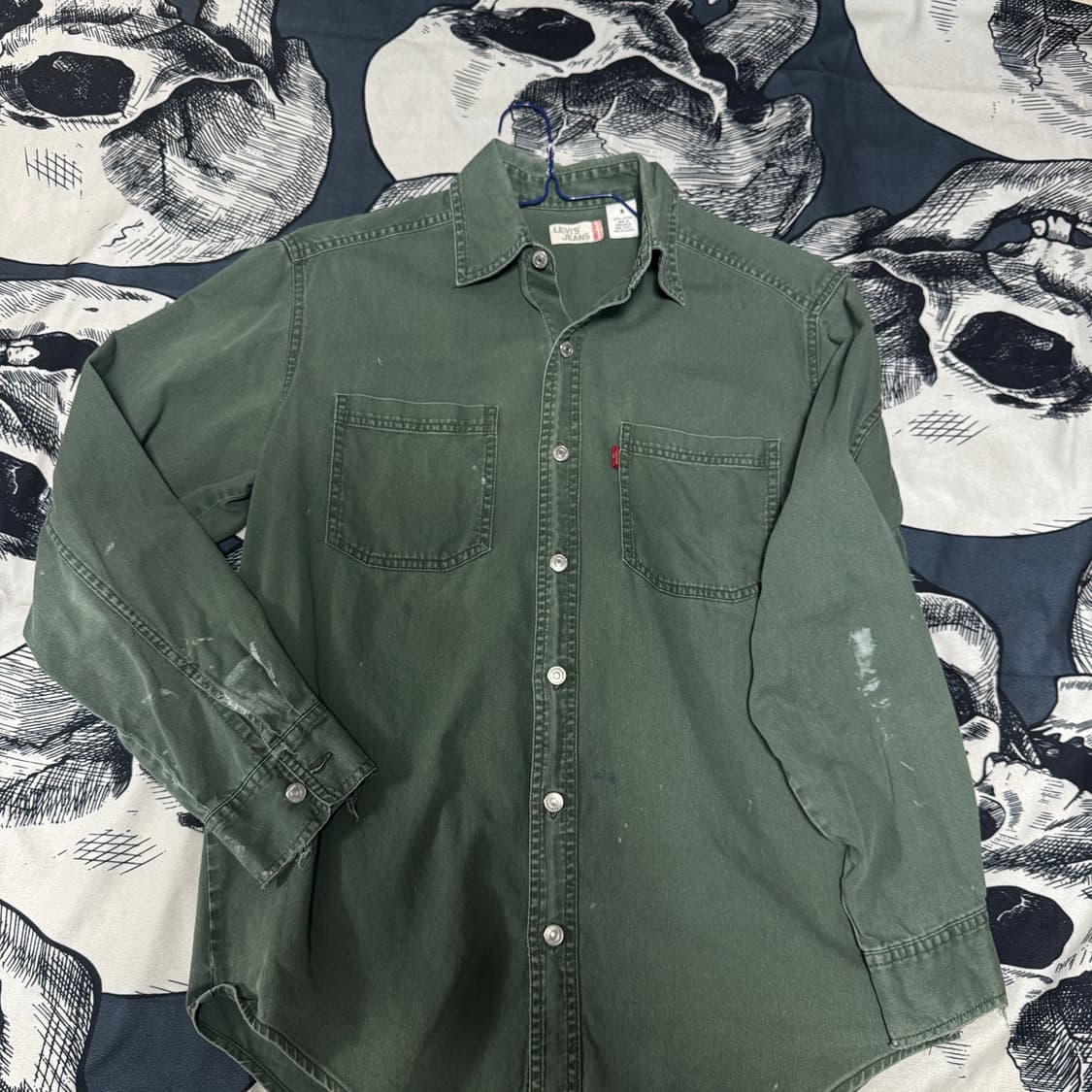 리바이스 빈티지  데님셔츠 S사이즈 상품이미지4