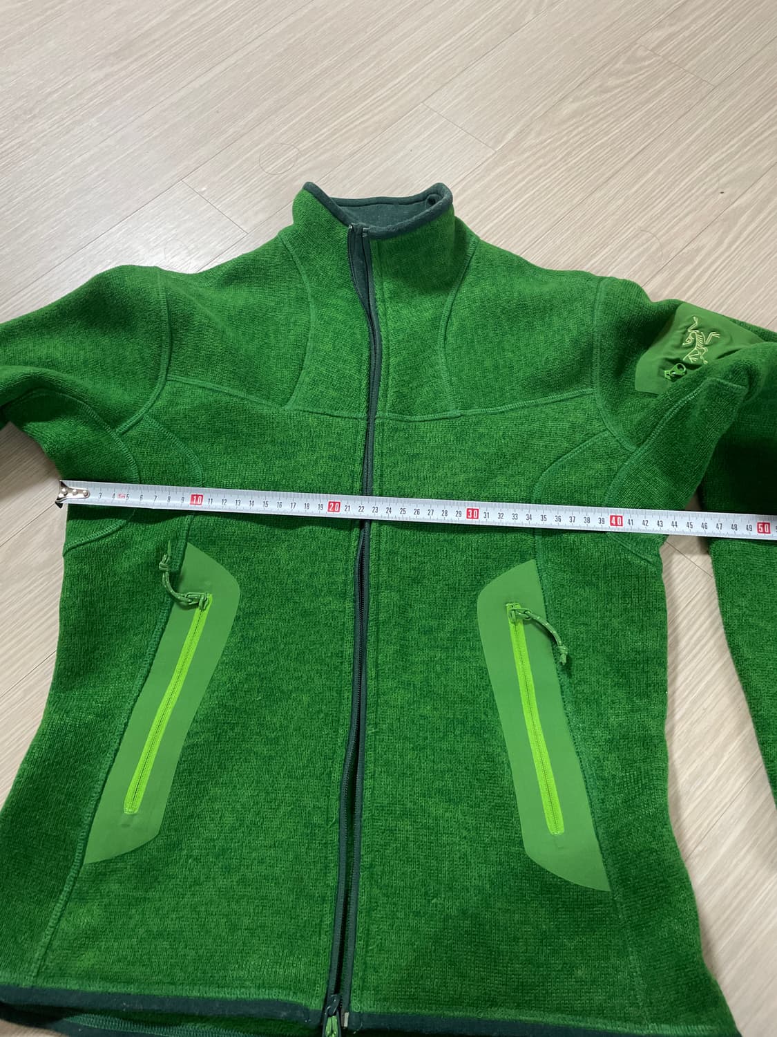 아크테릭스 코버트 폴라텍 플리스 자켓 그린 S/P 상품이미지7