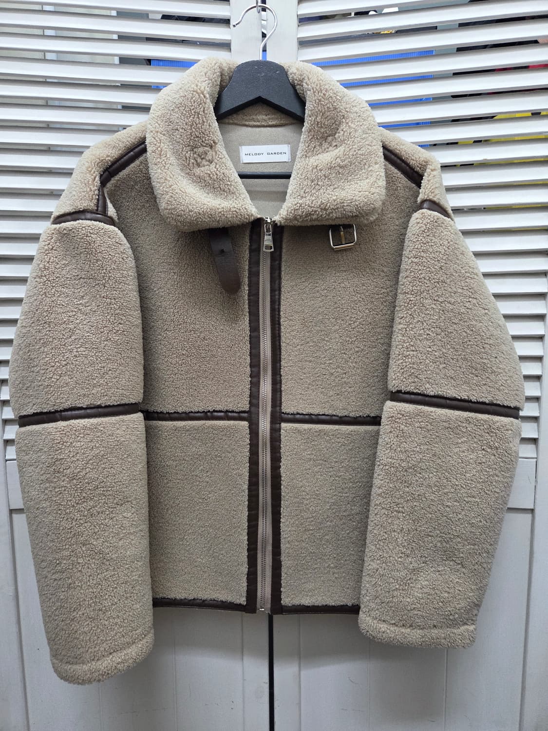 멜로디가든 시어링 무스탕 상품이미지1