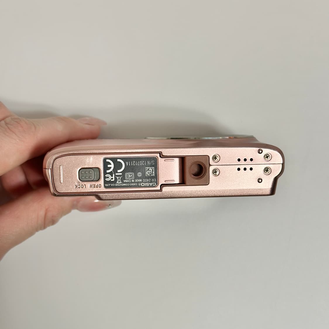 한국어/풀박 ✨)Casio 카시오 exlim z400 엑슬림 핑크 상품이미지9