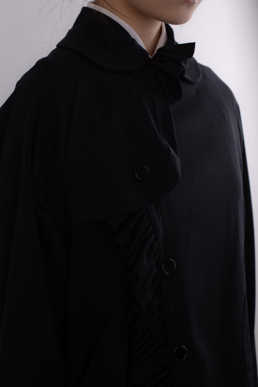 NOIR KEI NINOMIYA ASYMMETRIC JACKET 상품이미지5