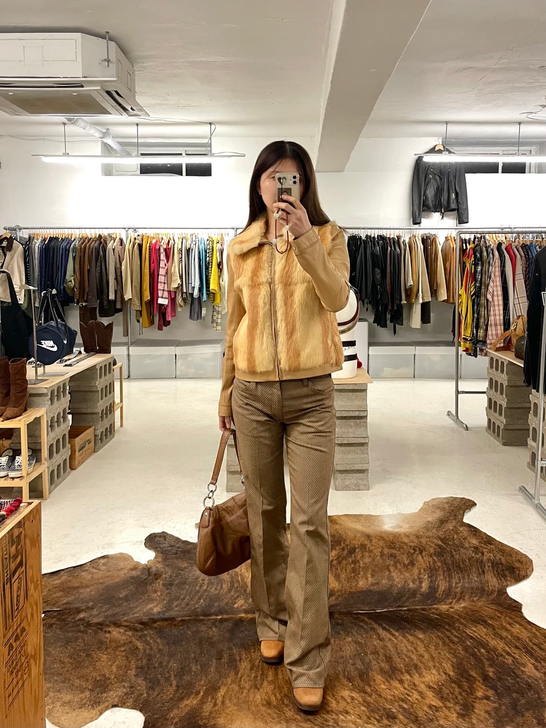 VTG leather grizzly Jacket 상품이미지2