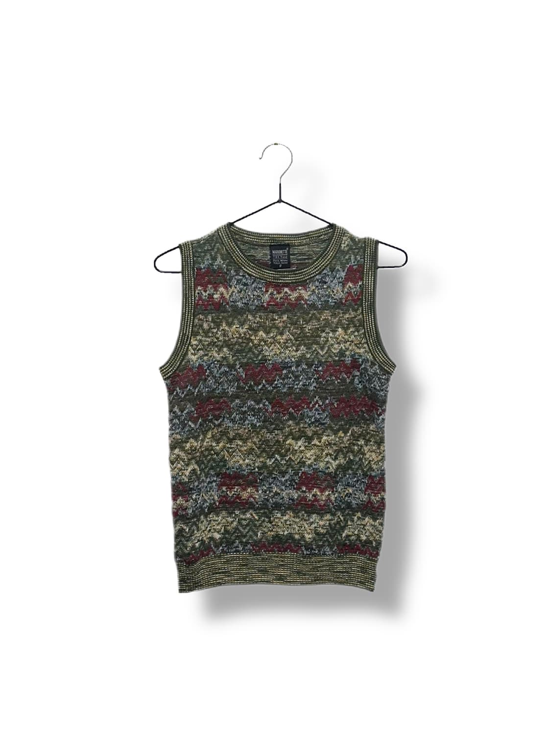 빈티지 미쏘니맛 니트 베스트 상품이미지2