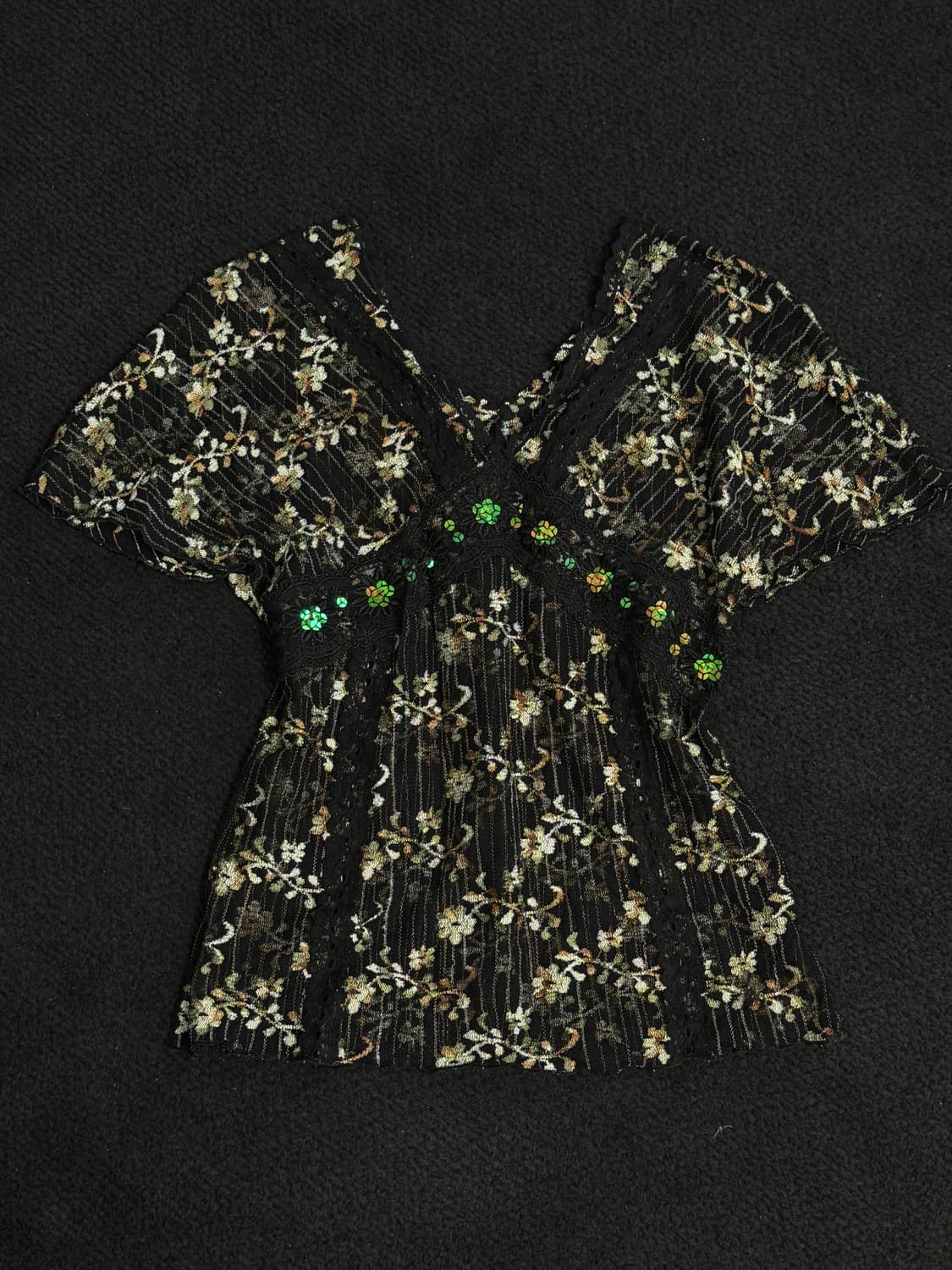 빈티지 오리엔탈 페어리 블라우스 상품이미지1