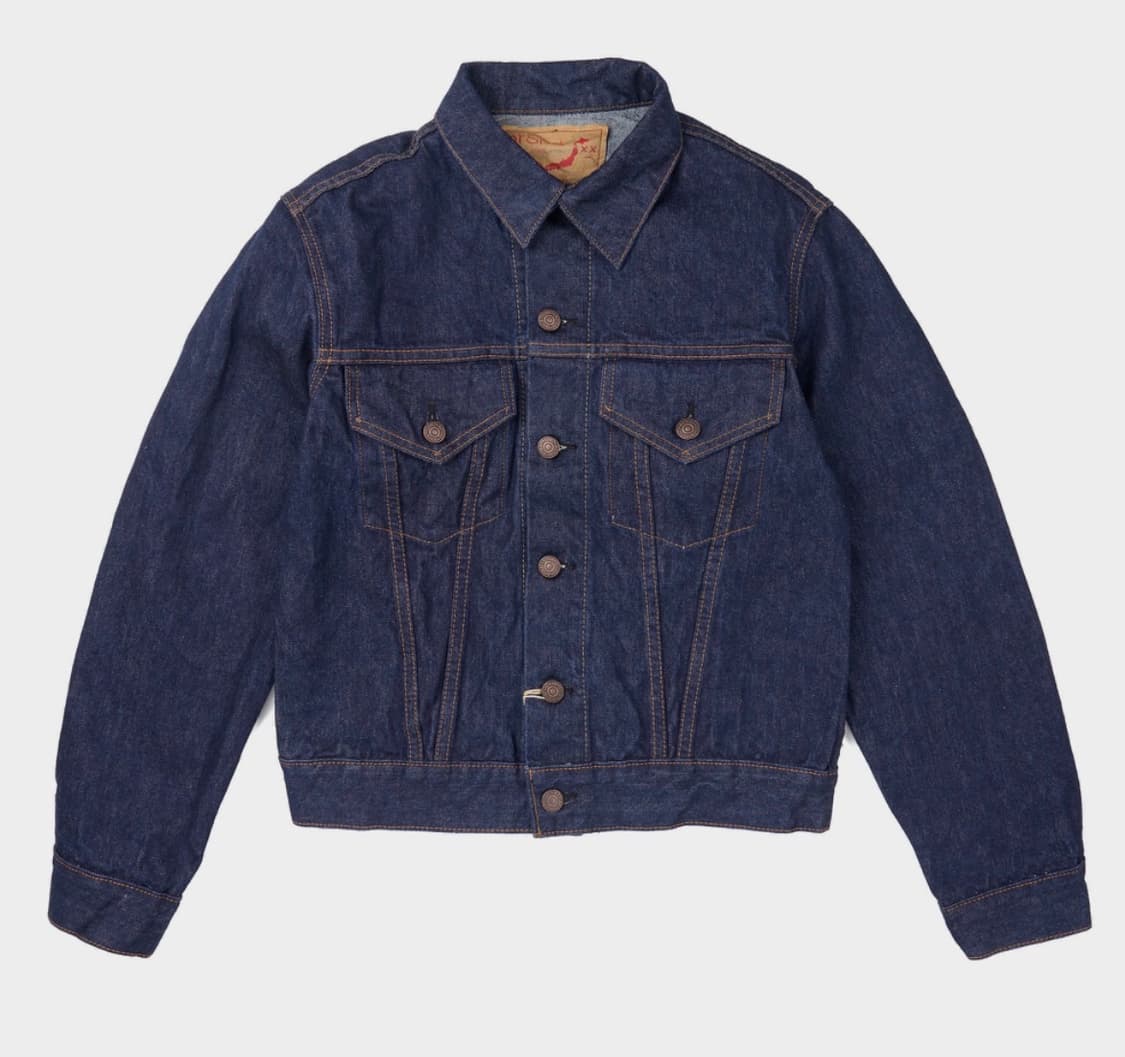 오어슬로우 60s(3세대) 데님자켓 원워시 상품이미지1