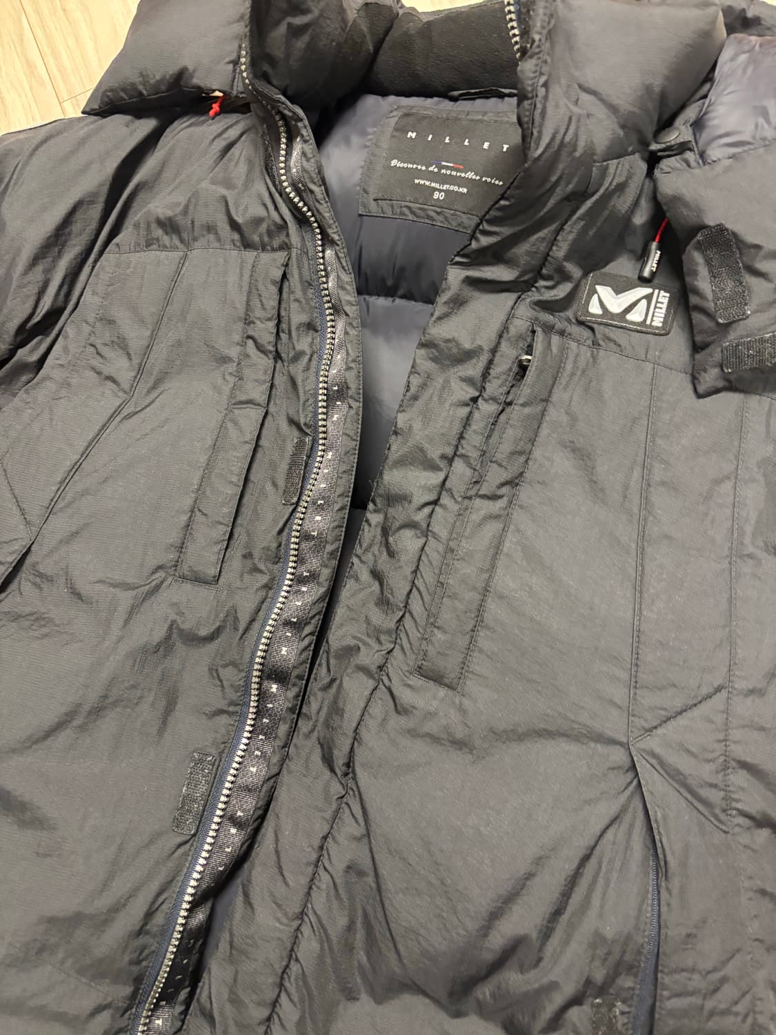 밀레 오리털 등산 패딩 상품이미지4