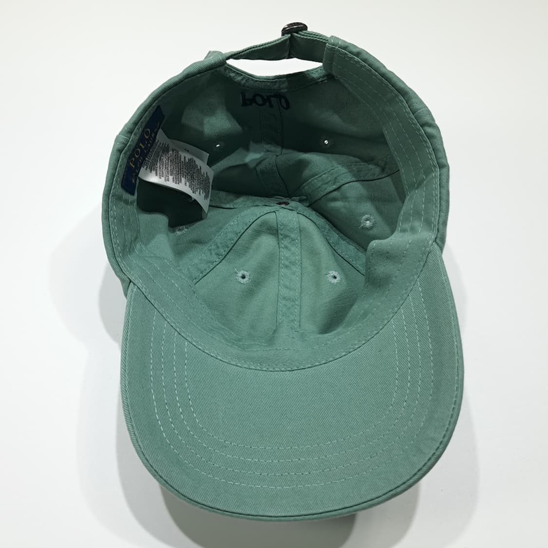 CL490 폴로 다크네이비 자수 세이지그린 볼캡 모자 상품이미지7