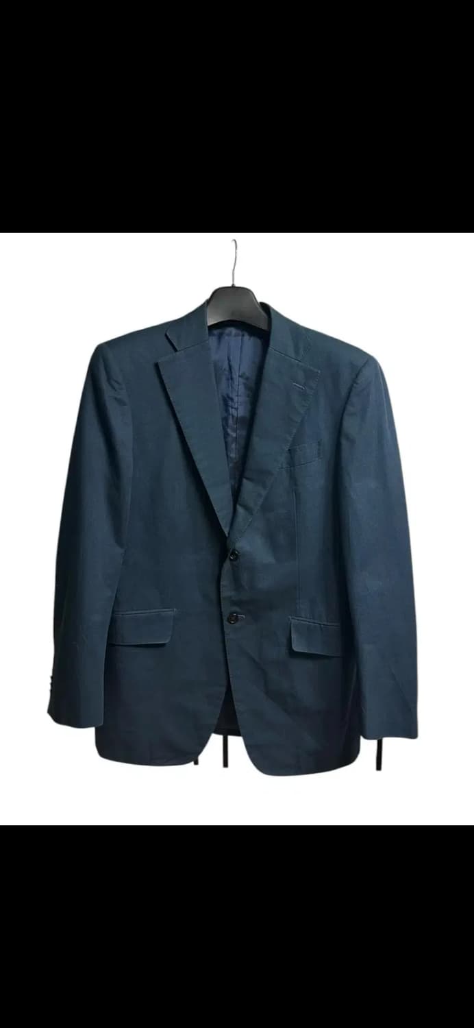 Ital style 네이비 코튼 블레이져 자켓52 size 상품이미지1