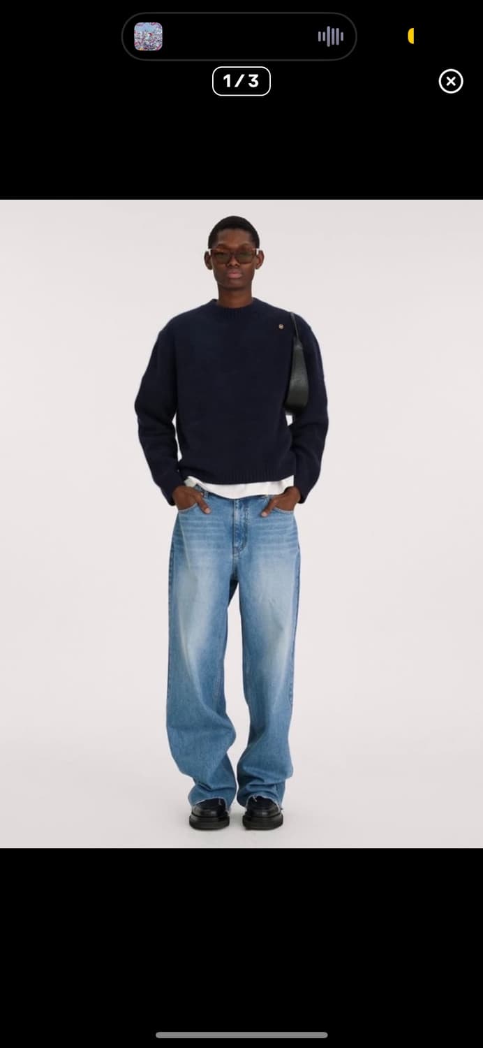 (구매) 렉토 로우라이즈 데님 s 상품이미지1