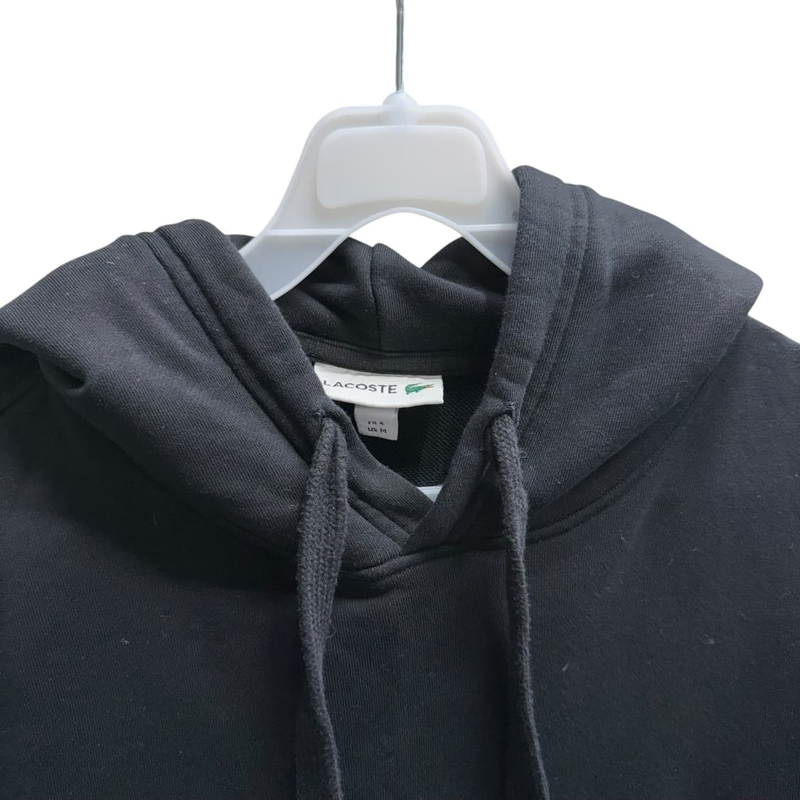 [M] 라코스테 블랙 후드티 상품이미지5