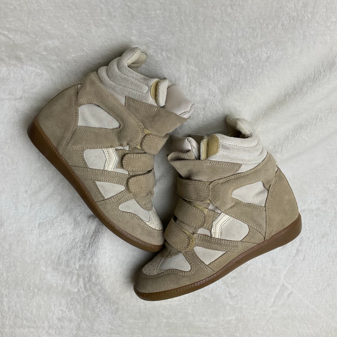 [240] BAWCOCK 하이탑 웨지 스니커즈|| 이자벨마랑ST 상품이미지1