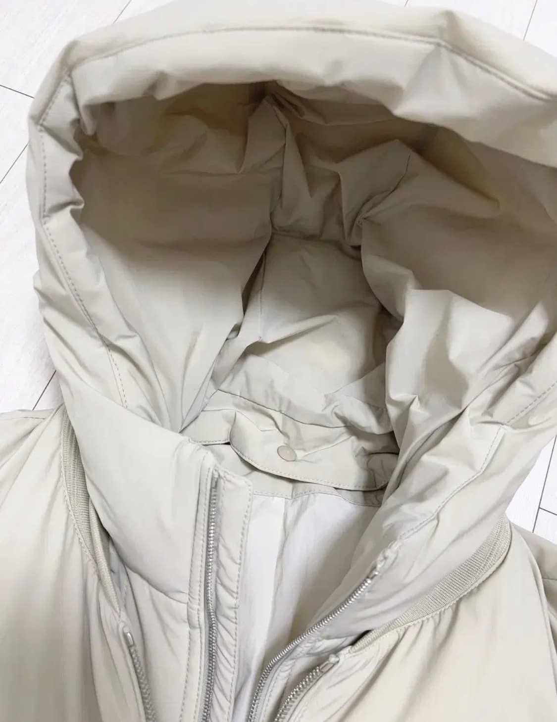 DKNY 투웨이 구스다운 후드 패딩 점퍼 상품이미지8