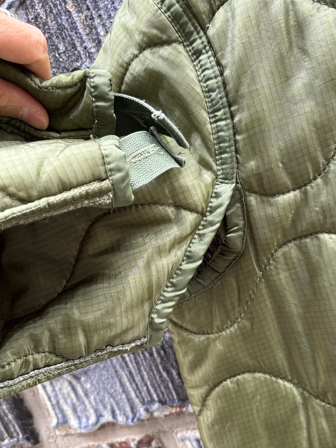 미군 오리지널 m65라이너 (깔깔이) 상품이미지3