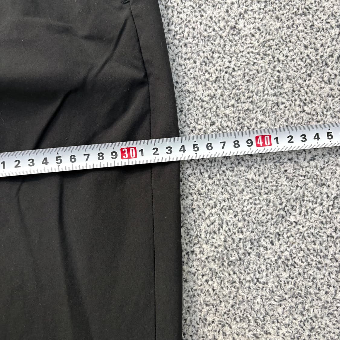 XL 유니클로x띠어리 캐주얼 핀턱 슬랙스 0304J 상품이미지7