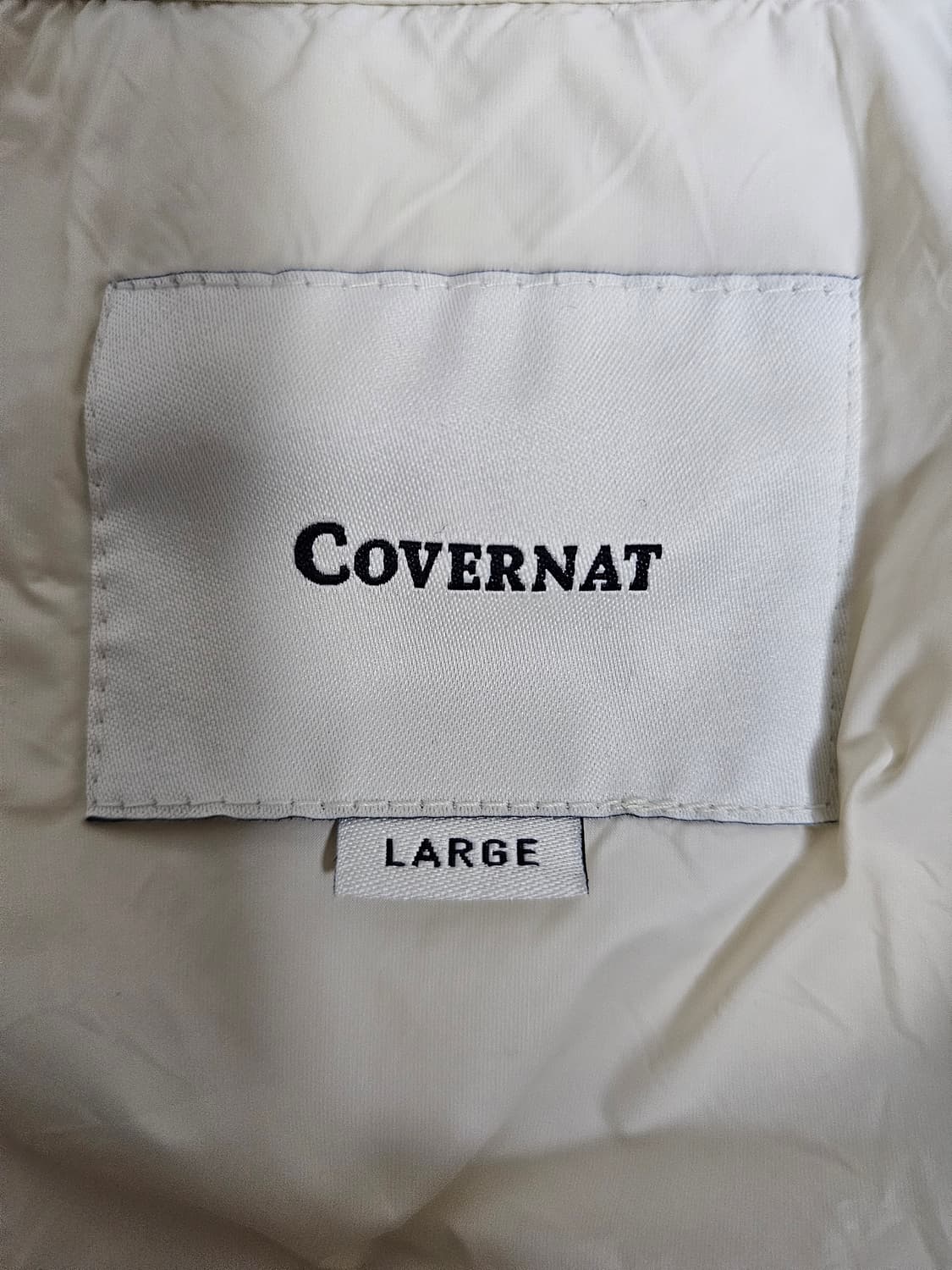 커버낫 덕다운 경량패딩 L 25년신상 상품이미지3