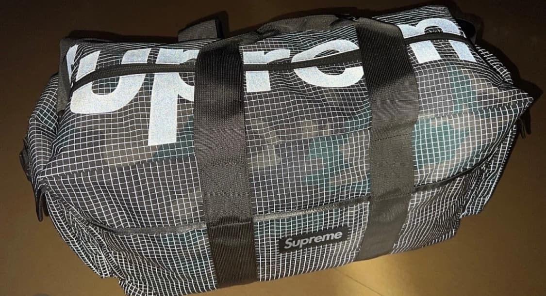 24ss supreme duffle bag woodland camo 상품이미지3