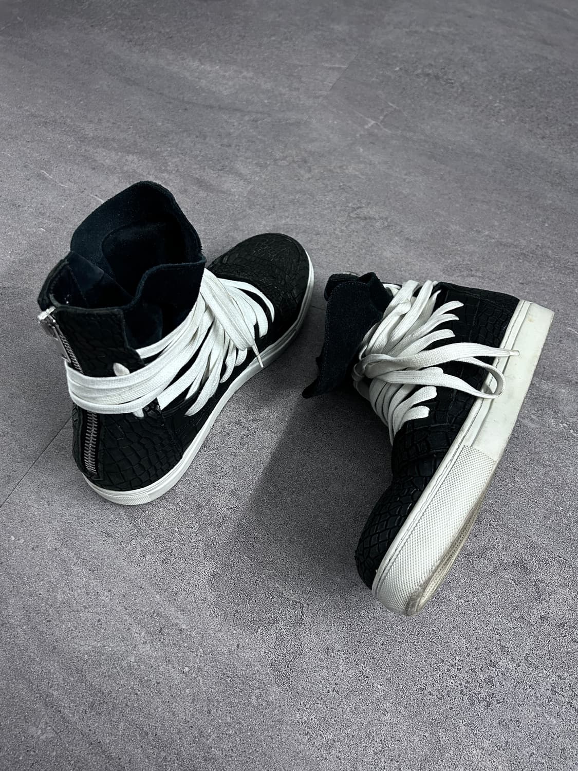 rare* 크리스 반 아쉐 파이톤 끈칭칭 하이탑 상품이미지4