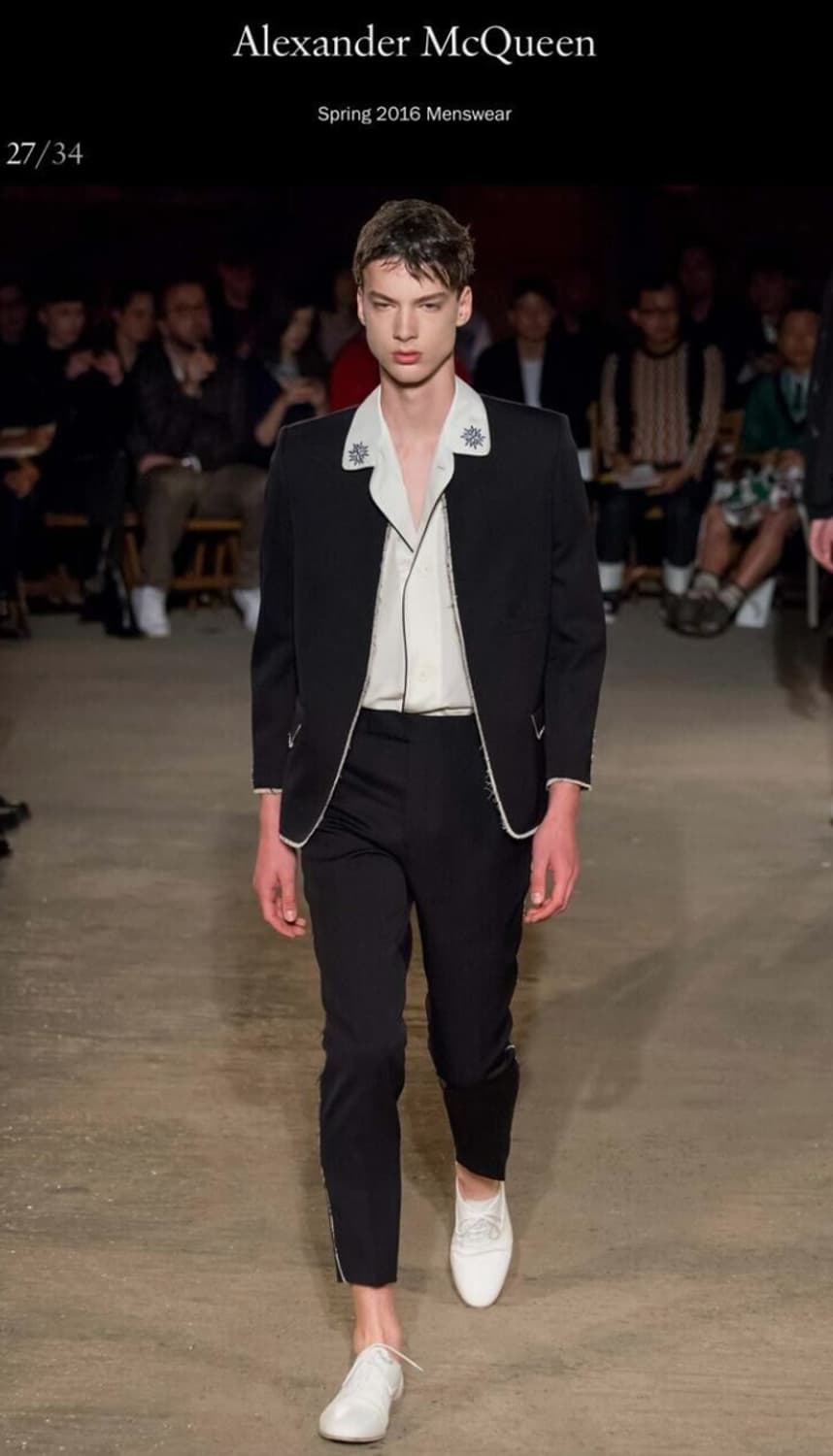 알렉산더 맥퀸 16ss 셋업 상품이미지1