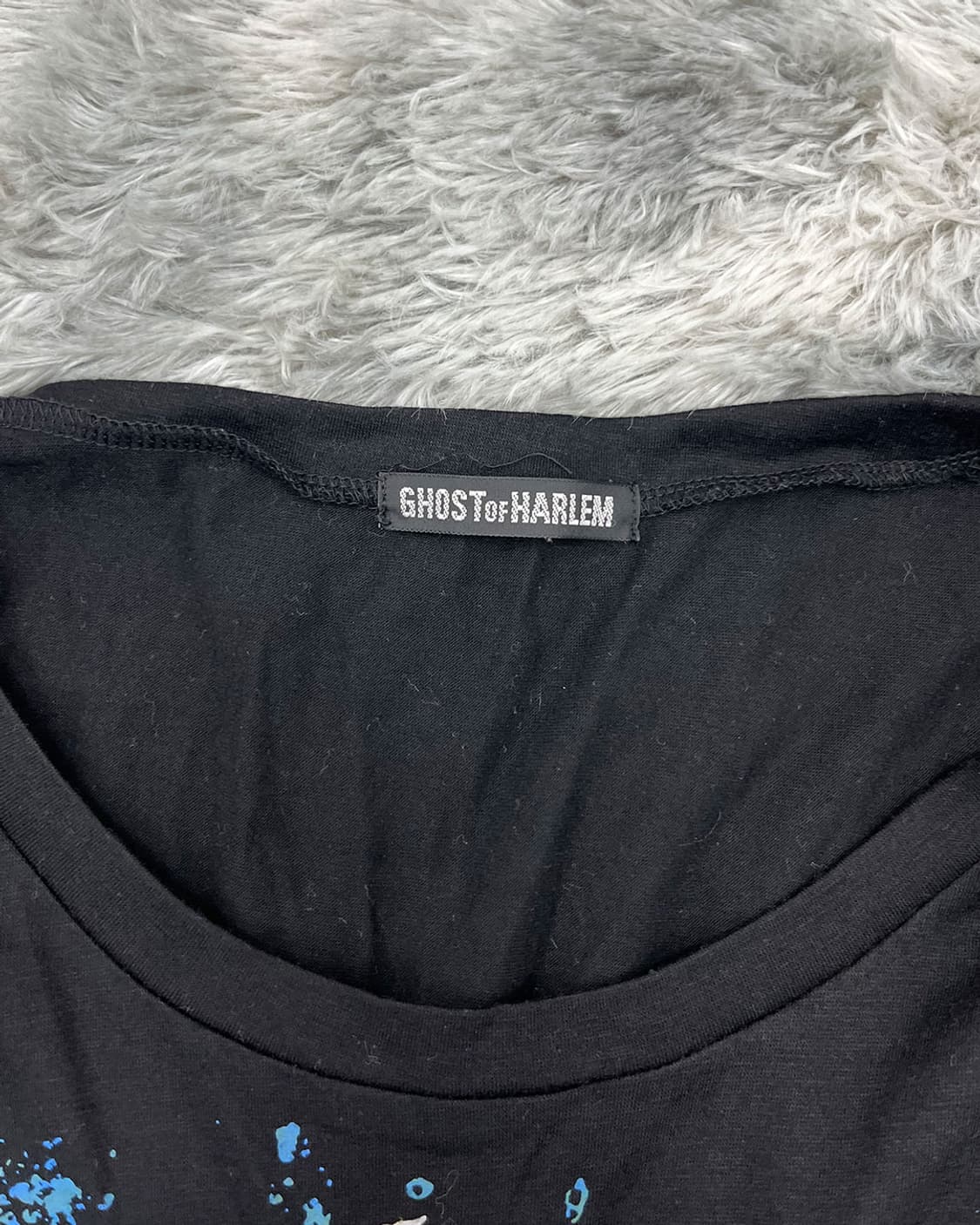Ghost of Harlem draped punk T-shirts 상품이미지5
