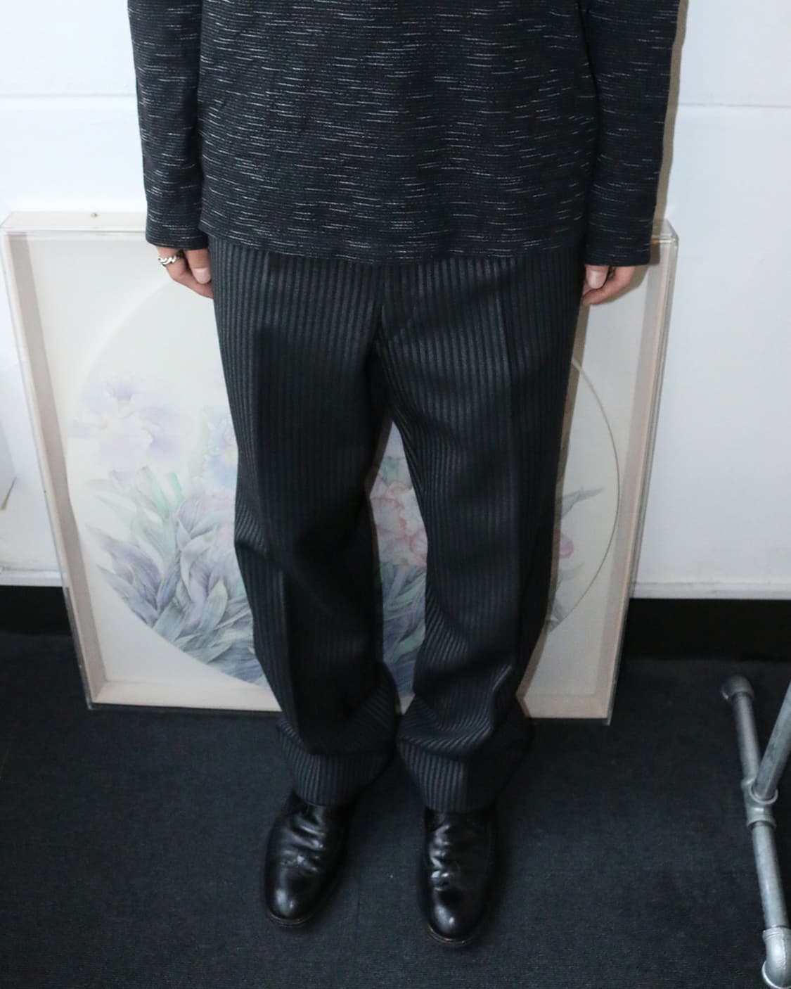 핀스트라이프 트라우저 상품이미지2