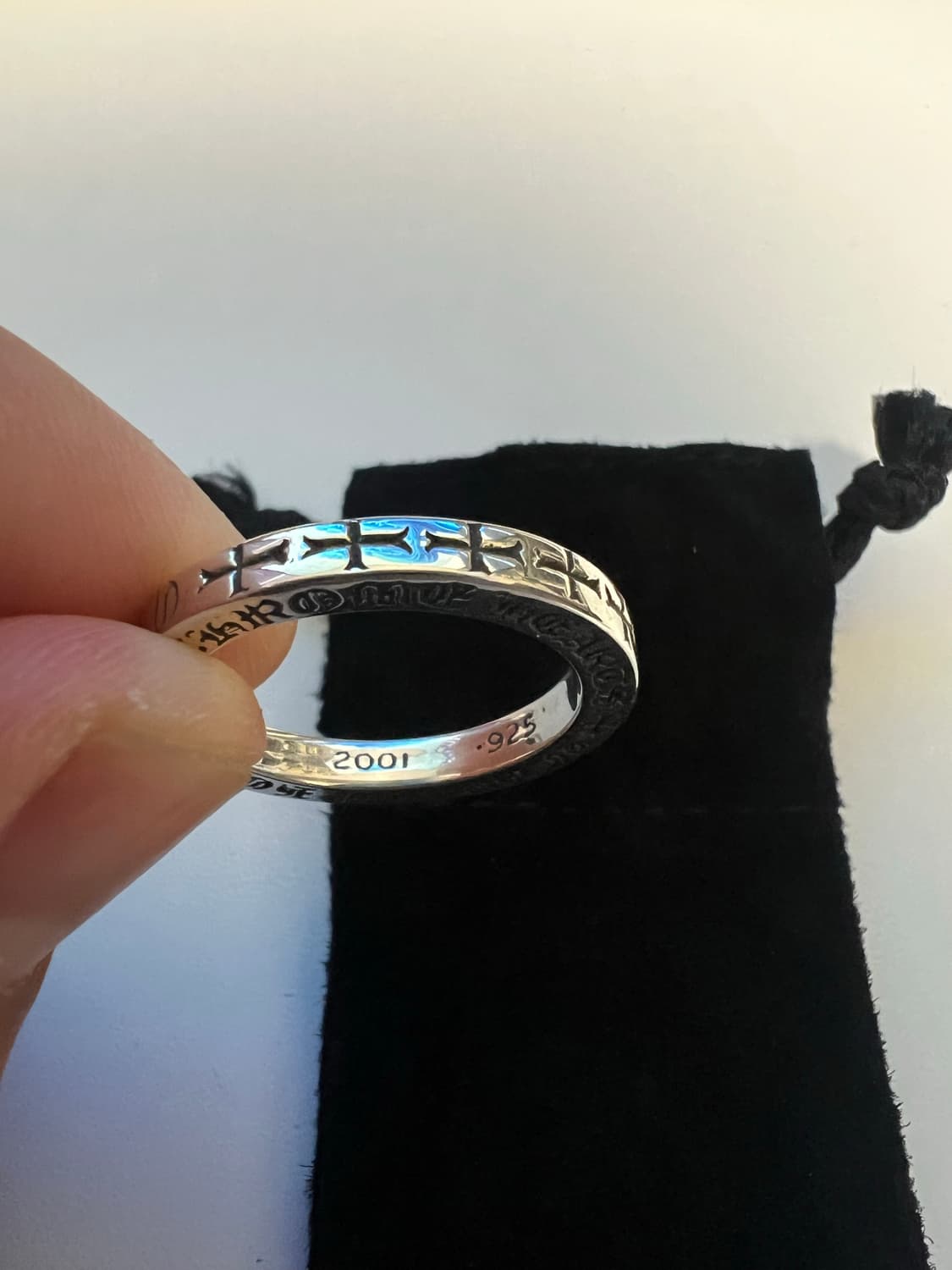 [US11]크롬하츠 3mm 스페이서 퍽유링 상품이미지5
