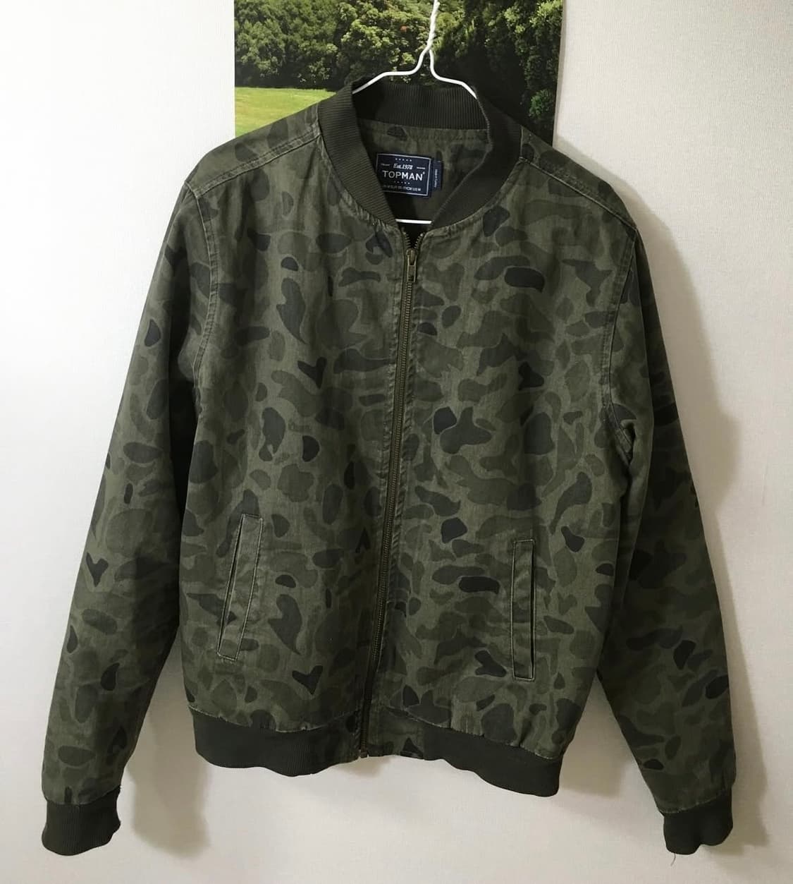 vintage camo outer 상품이미지1