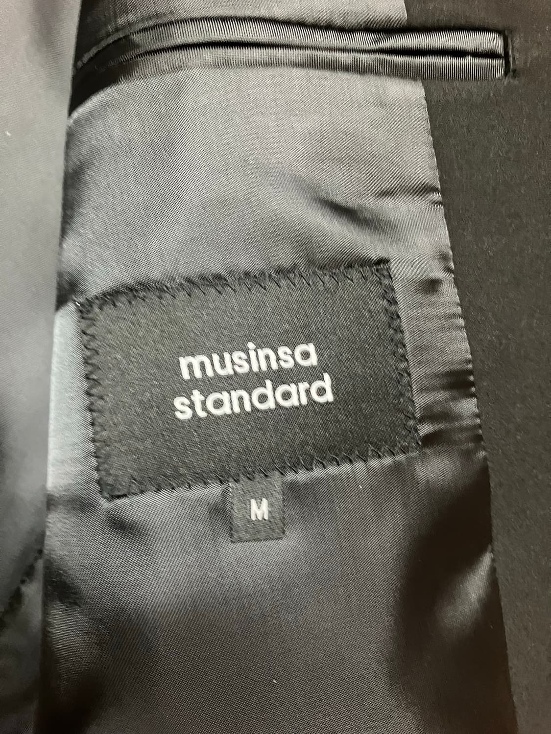 무신사 스탠다드 빅대디 오버사이즈 블레이저 M 상품이미지5