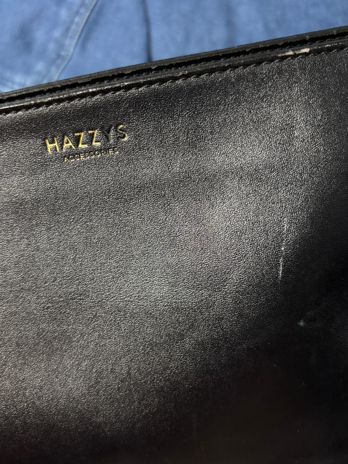 vintage hazzys leather shoulder bag 상품이미지8