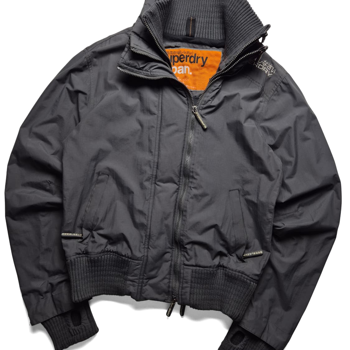 [M] 슈퍼드라이 재팬 크롭 폴리쉘 자켓 상품이미지1