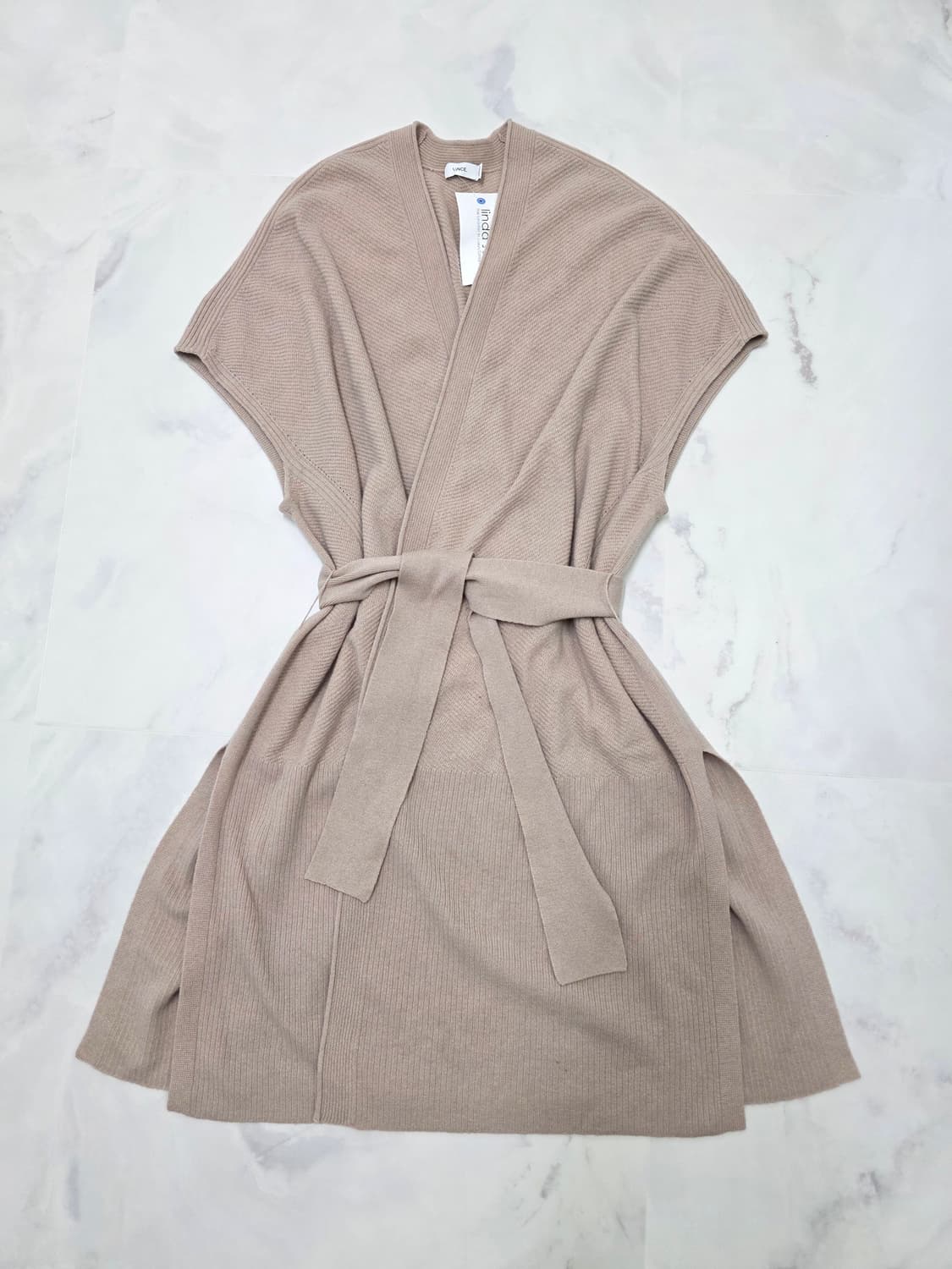 한섬 VINCE 빈스 캐시미어 벨트 니트 가디건 F 새상품 상품이미지7