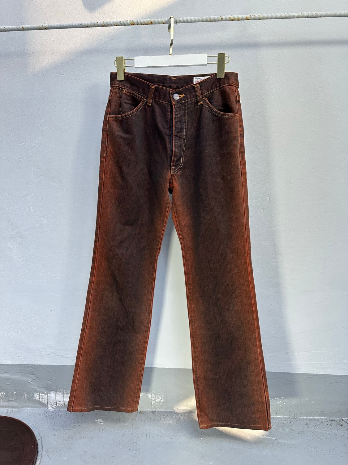 랭글러 워싱팬츠 부츠컷 상품이미지3