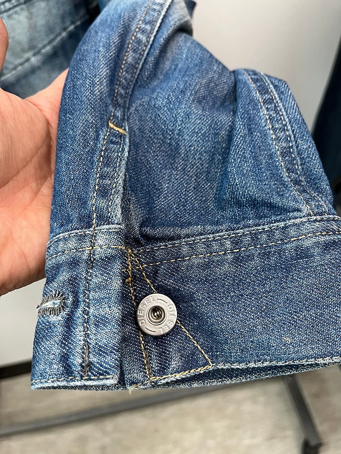 100) 디젤 00s 워싱 데님자켓  상품이미지9