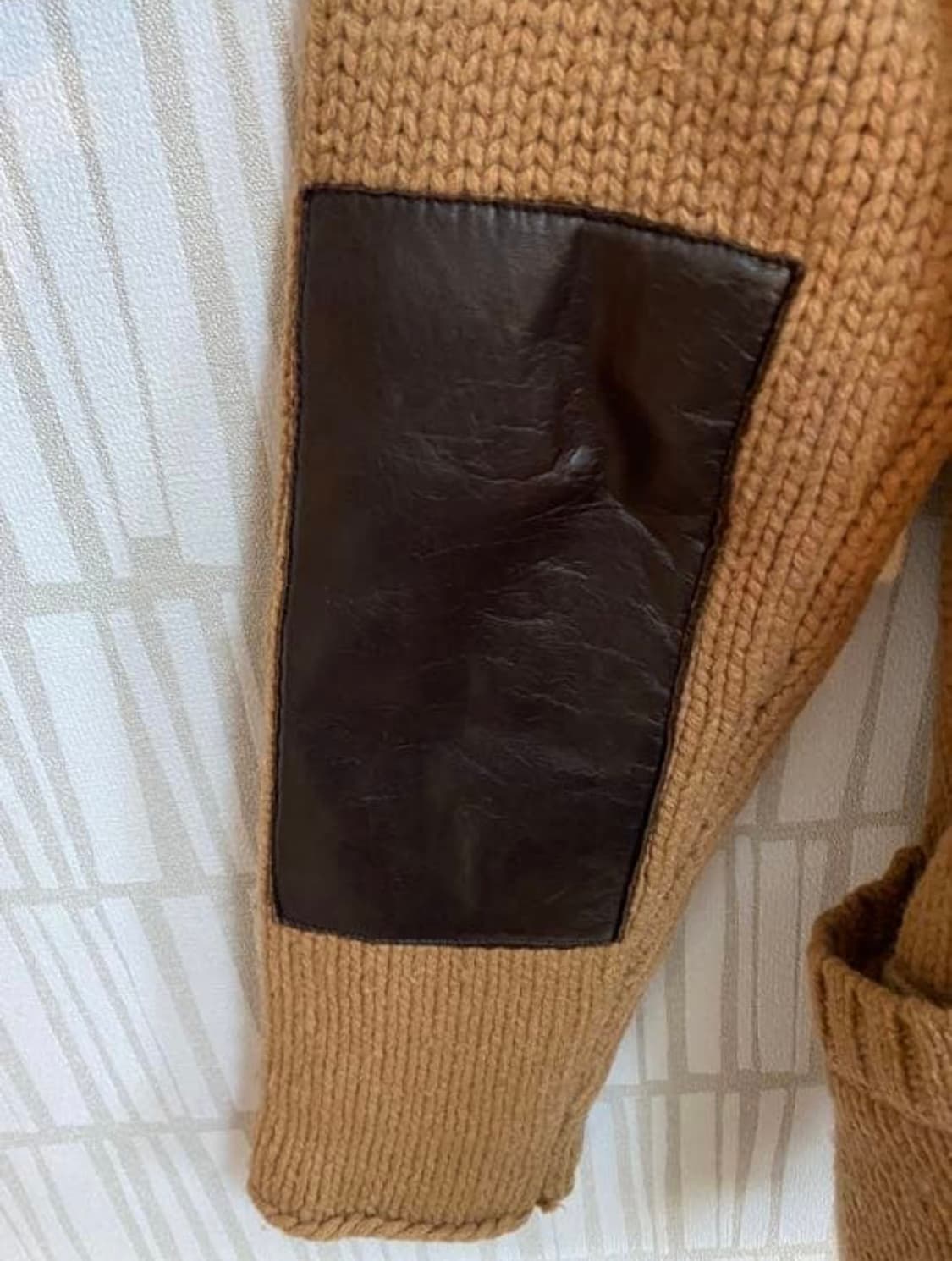 사스콰치패브릭스 11aw 울 니트 집업 상품이미지4