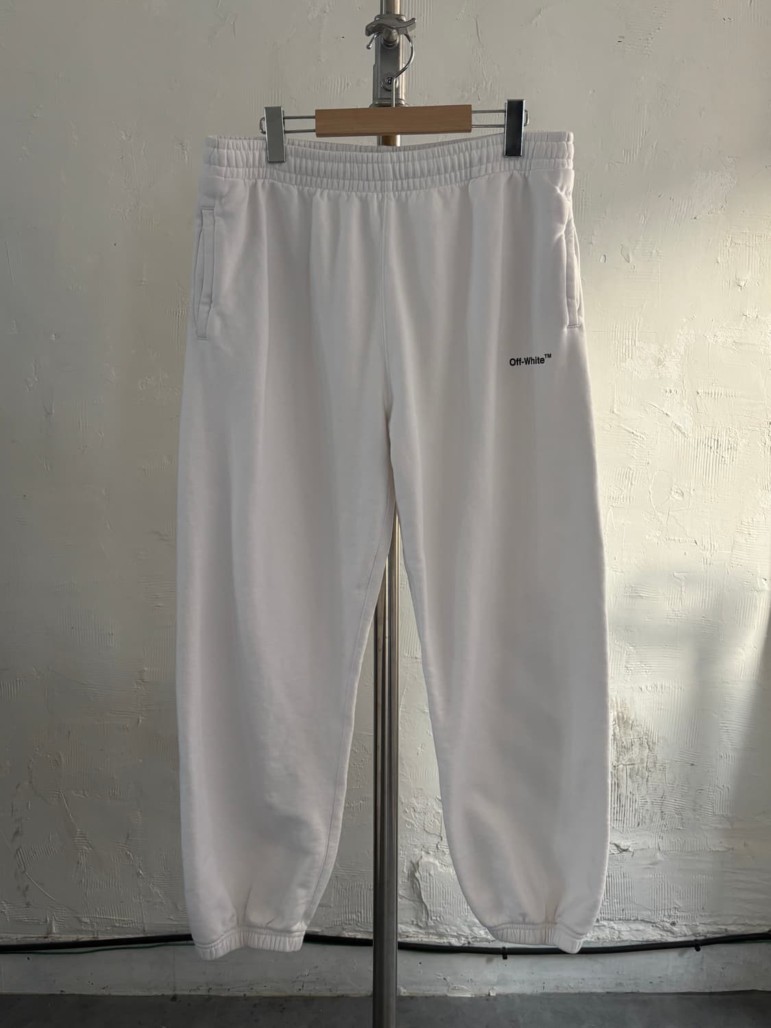 Off White 오프화이트 화이트 조거 팬츠 상품이미지3