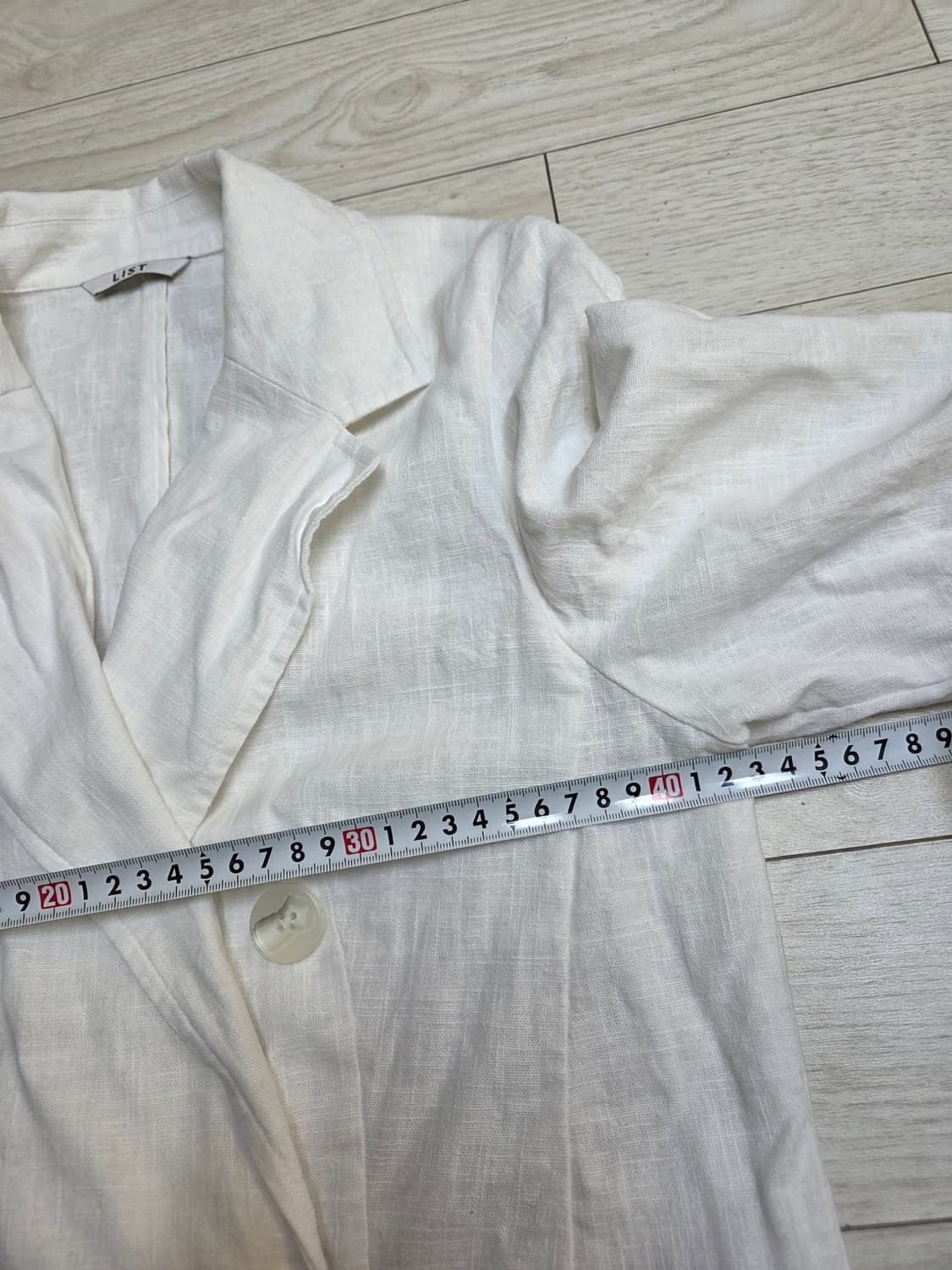 리스트  자켓 리넨100  상품이미지3