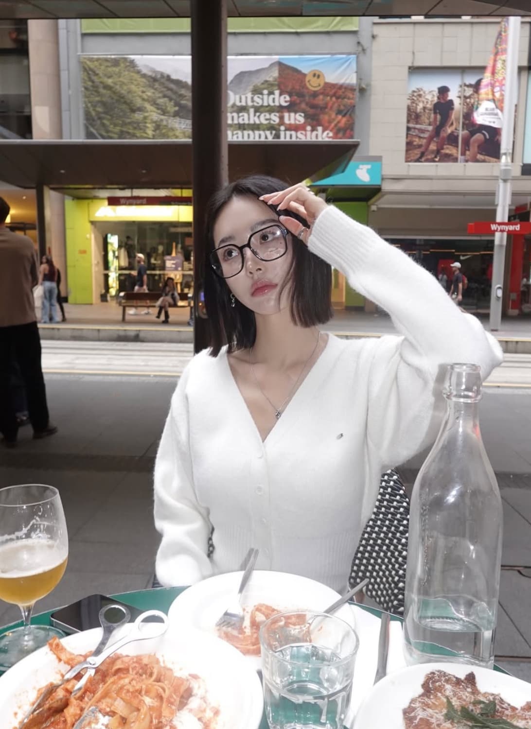 페일제이드 Balloon Sleeve Wool Cardi 상품이미지4