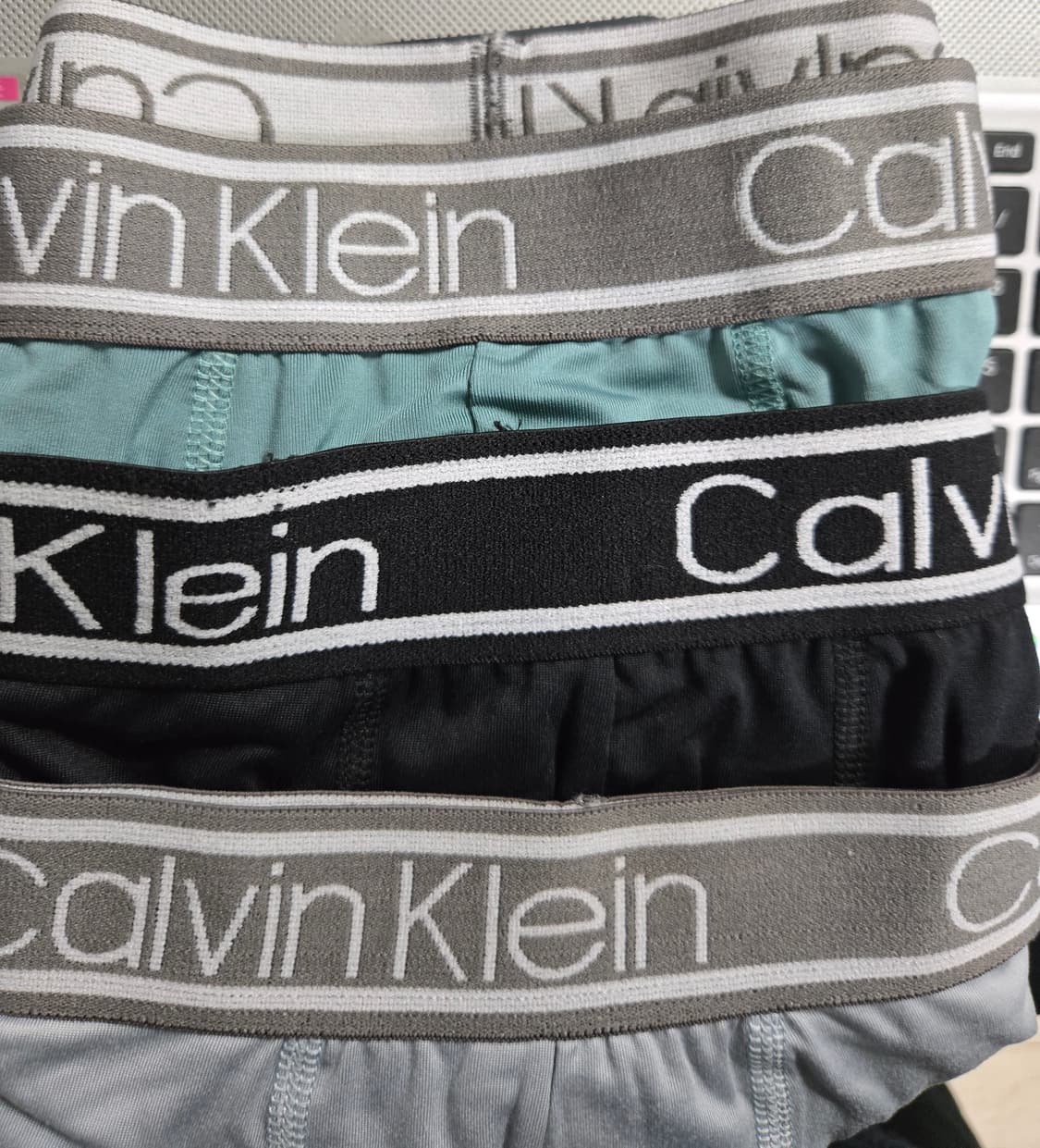 캘빈클라인 마이크로화이버 드로즈 3종 세트 S 상품이미지3