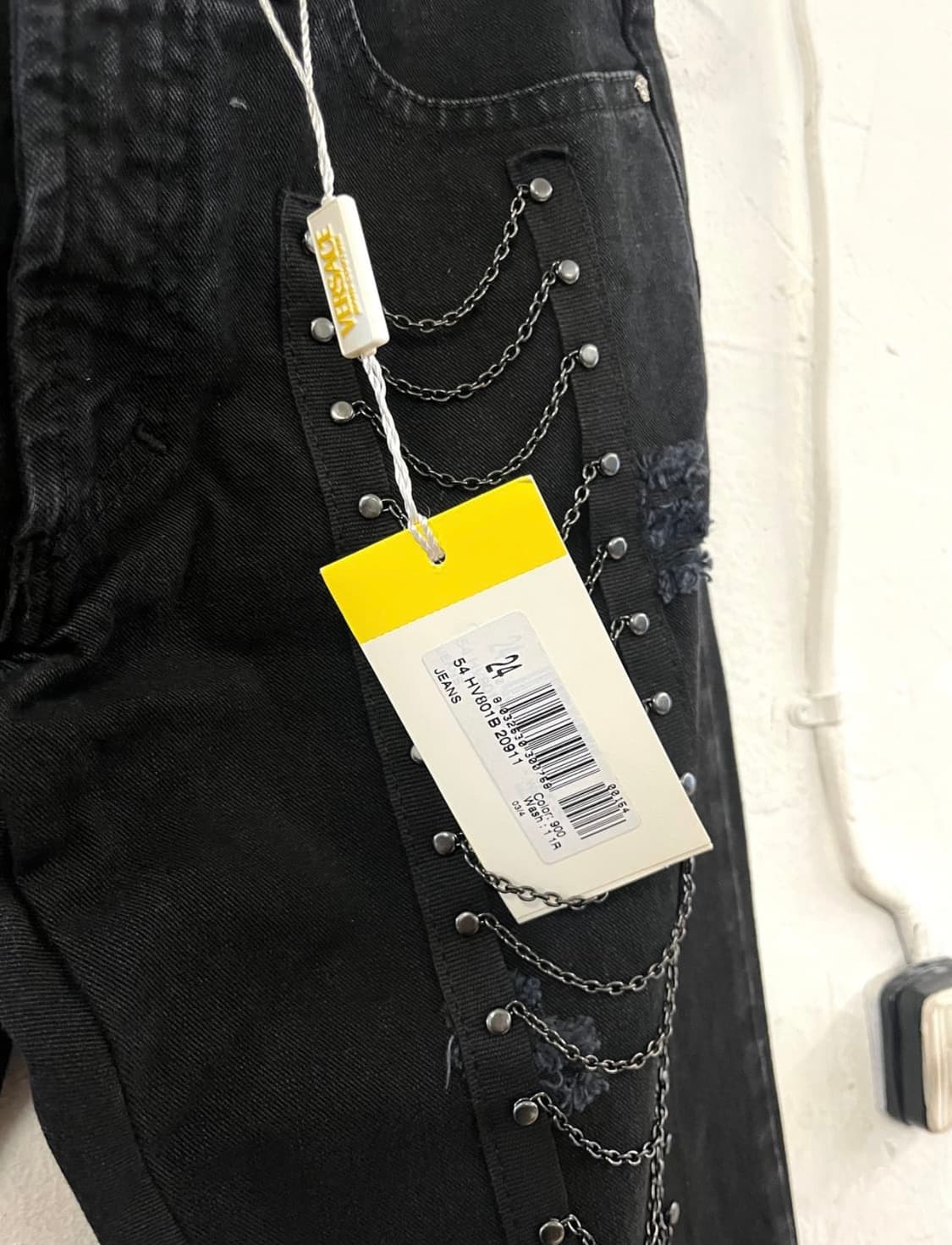 베르사체 체인 플레어 데님 팬츠 상품이미지4