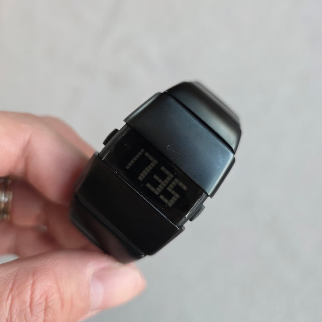 블랙무광 나이키워치 NIKE D라인 D line 디지털시계 상품이미지1